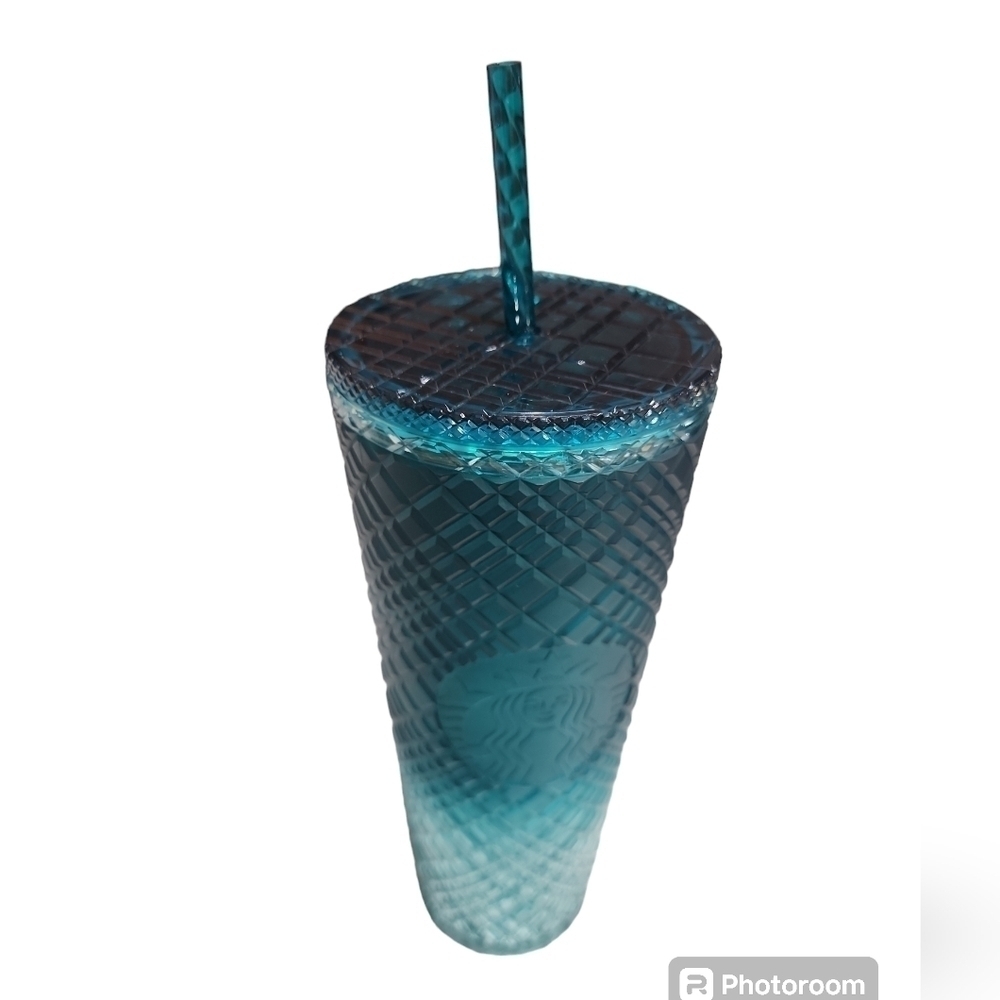 Starbucks Teal Jeweled Tumbler​ - Picture 5 of 9